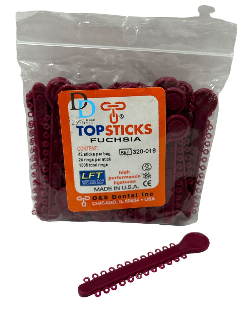 ELASTICOS LIGAS TOP STICKS PAQUETE C/42