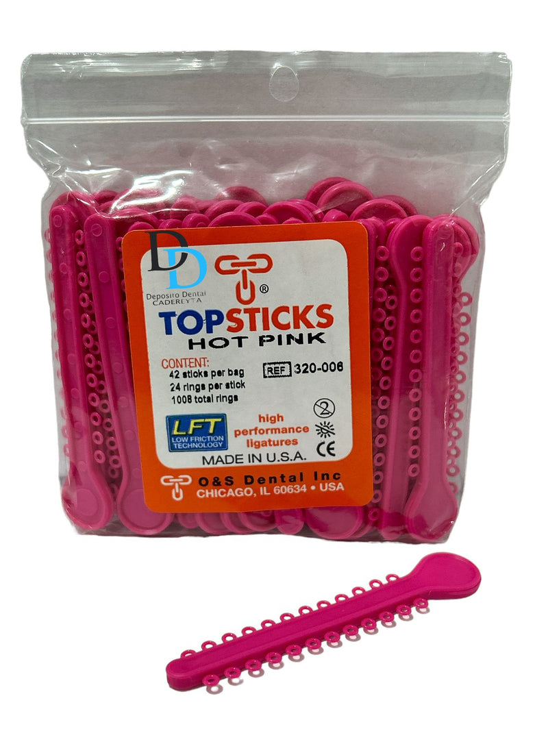 ELASTICOS LIGAS TOP STICKS PAQUETE C/42