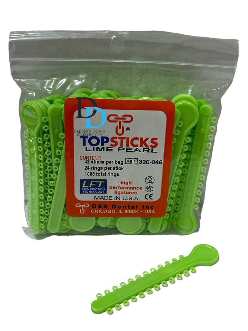 ELASTICOS LIGAS TOP STICKS PAQUETE C/42