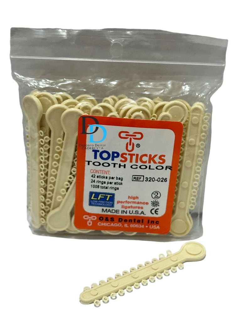 ELASTICOS LIGAS TOP STICKS PAQUETE C/42