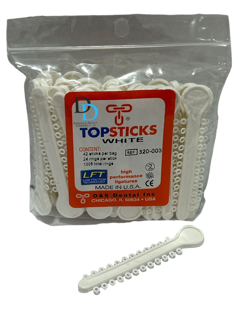 ELASTICOS LIGAS TOP STICKS PAQUETE C/42