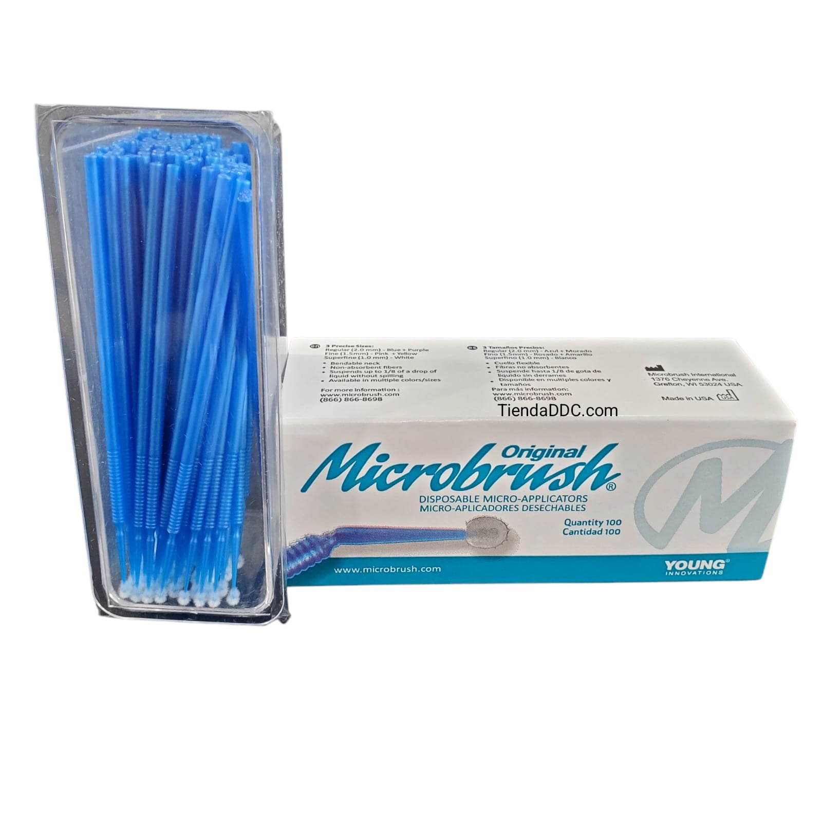 Microbrush Original c/100 rosa