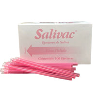 Eyector de saliva 100 pzas de colores