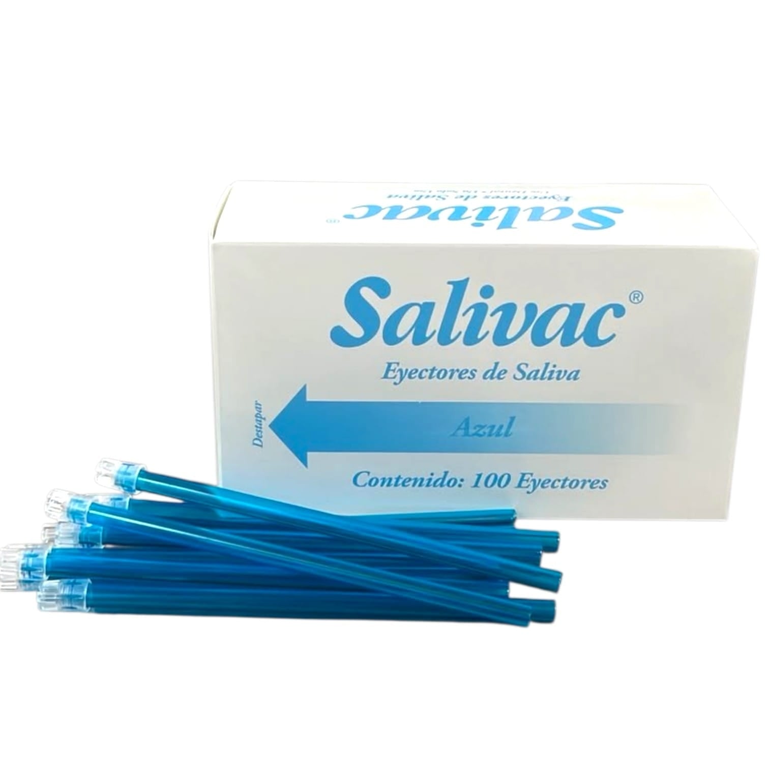7502236492916 - UniSeal - CLINICA - Eyector de saliva 100 pzas de colores | TiendaDDC.com