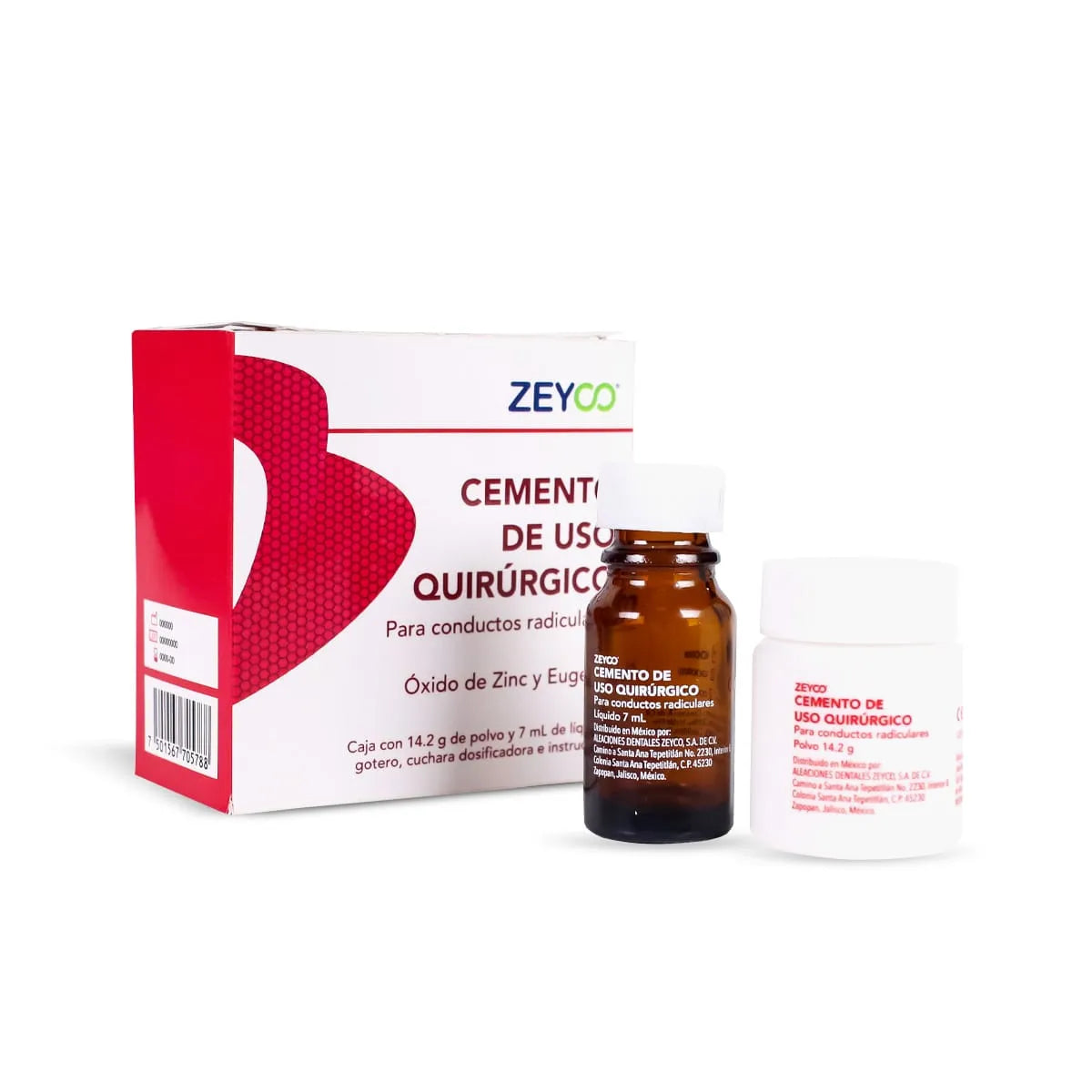 7501567705788 - ZEYCO - ENDO - Cemento de uso quirúrgico para conductos radiculares | TiendaDDC.com