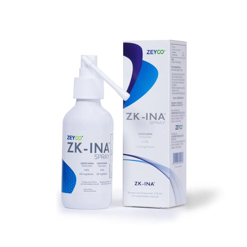 ZK INA LIDOCAINA EN SPRAY 115ml