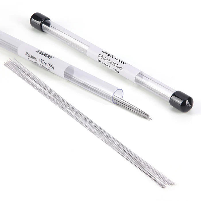Alambre Retenedor lingual plano 10pz