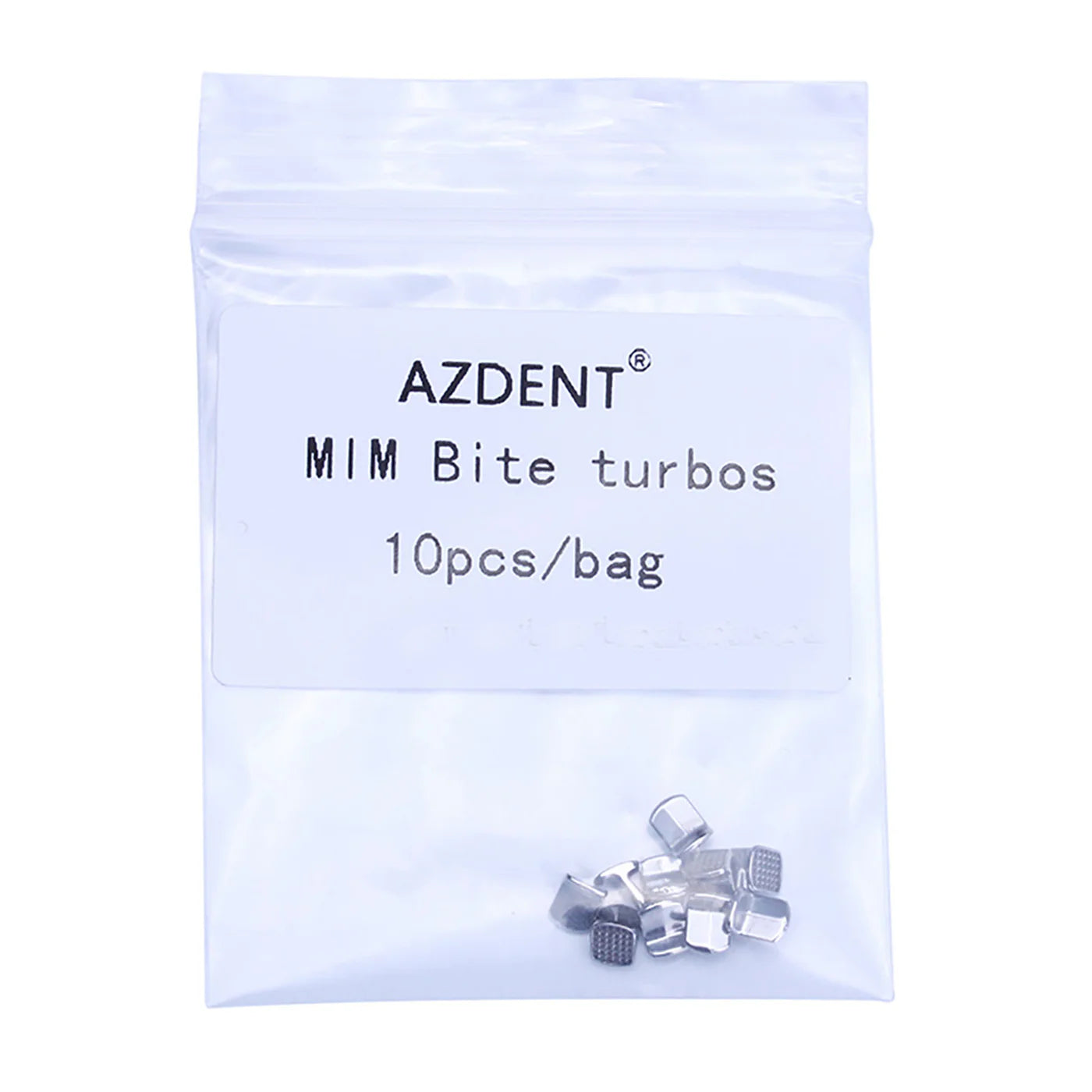 Turbos Bite  lingual 10 Piezas