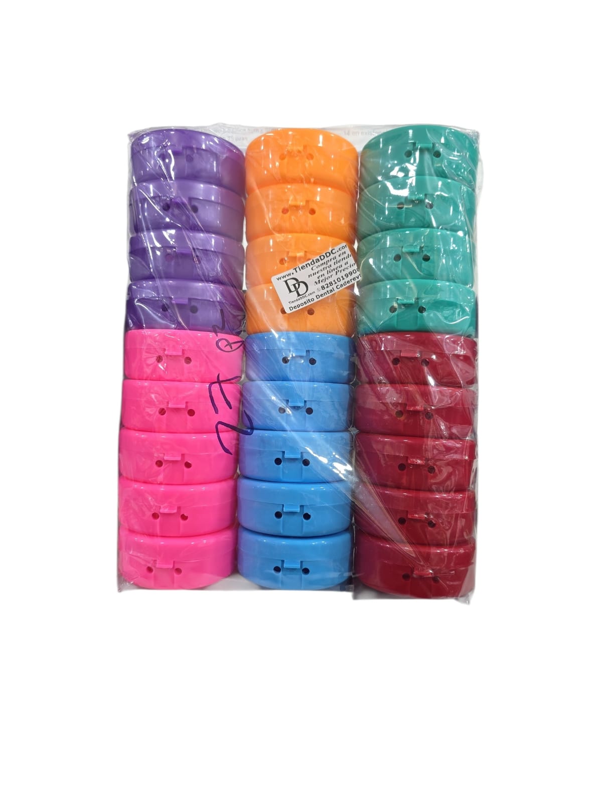Tienda DDC - Tienda DDC - CLINICA - Cajas Porta Guarda jumbo Caja Master con 21 Pzas trasparente con chispas | TiendaDDC.com