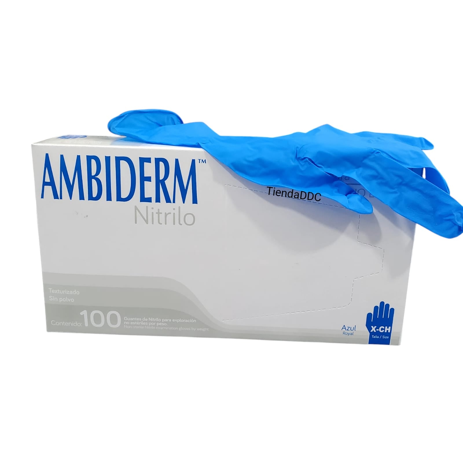 GUANTE DE NITRILO Ambiderm 100pz