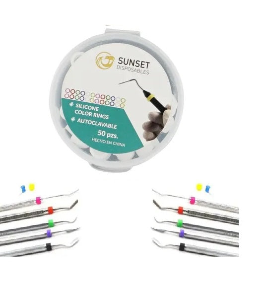 Tienda DDC - Deposito Dental Cadereyta - Anillo Goma Identificar Instrumentos Dental Codificadora Autoclavle | TiendaDDC.com