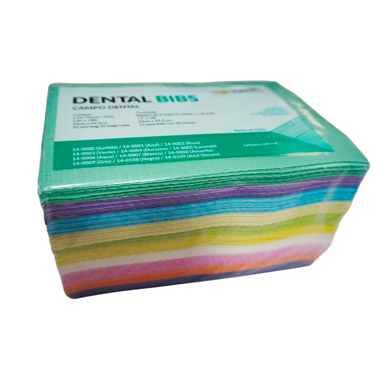 61003027 - SUNSET - CAMPO Dental BABEROS campos DESECHABLE C/50 | TiendaDDC.com
