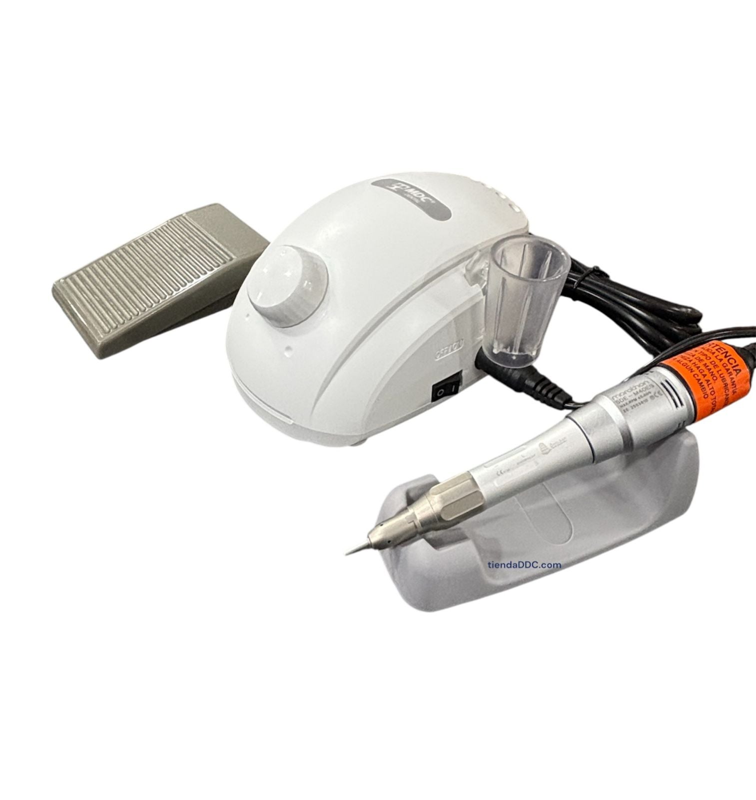 Micromotor Mdc Blnaco Con Pieza Recta Blanco