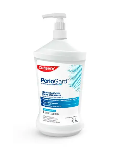 Enjuague Bucal Colgate Periogard clorhexidina .12% con dispensador