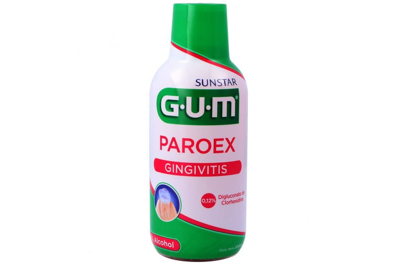 PAROEX GINGIVITIS 300ML clorhexdina .012% enjuague bucal GUM