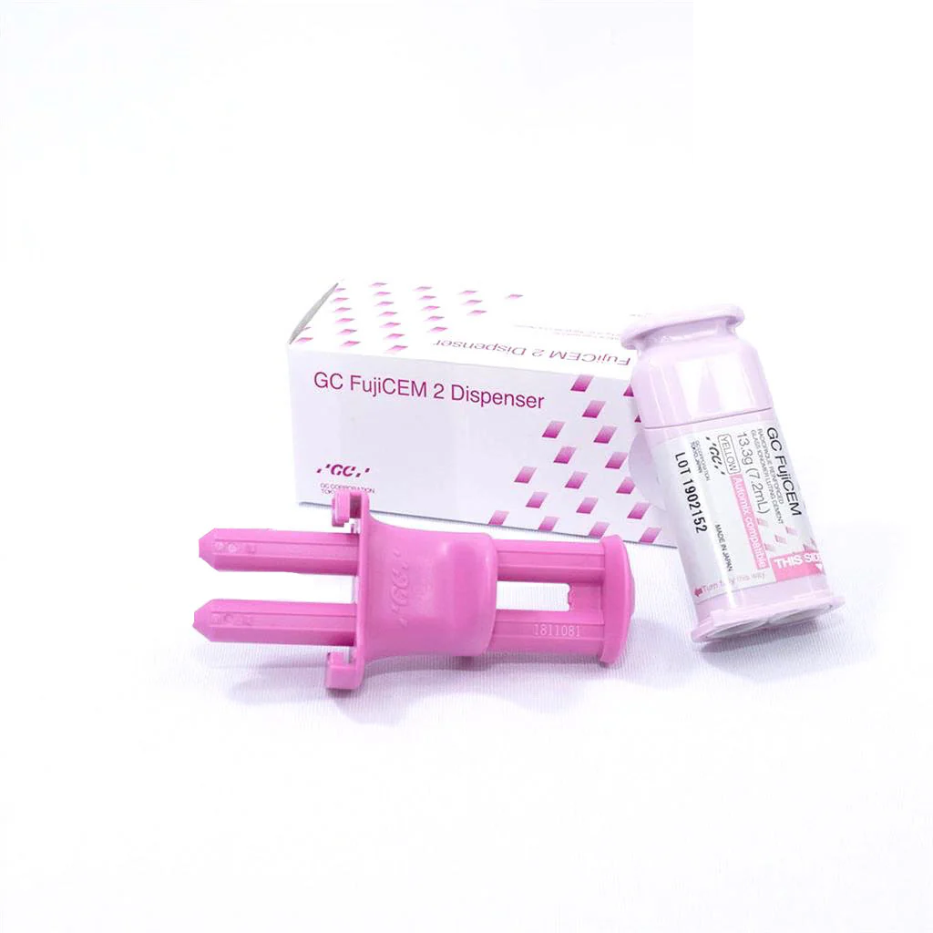 Tienda DDC - GC FUJI - RESTA - Kit Dental Gc Fujicem Bulk Ionomero Cartucho Dispensador | TiendaDDC.com