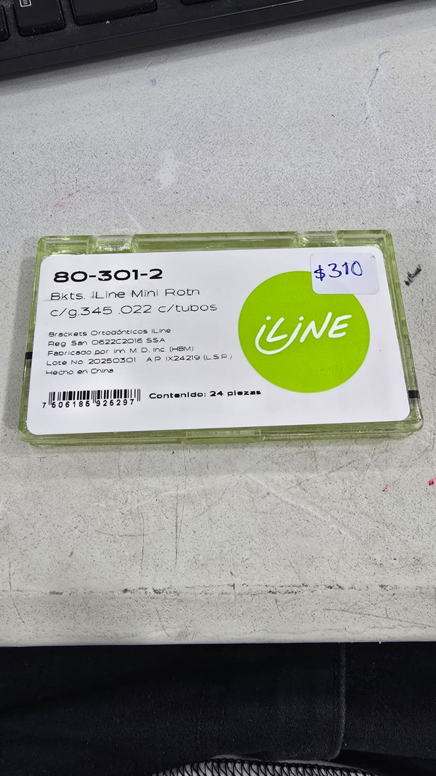 Brackets Iline Borgatta Roth .022 Con Tubos