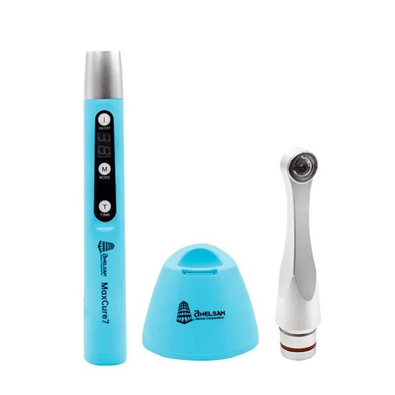 Tienda DDC - Anelsam - Equipo - Maxcure 7 Lampara Fotocurado Azul Anelsam - Punta Metalica | TiendaDDC.com