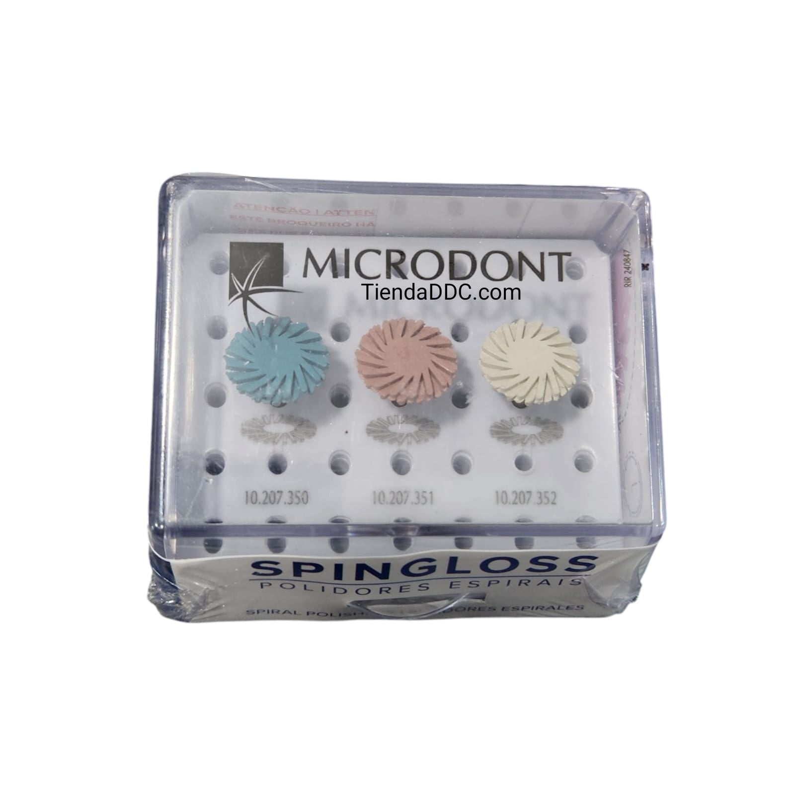 Kit De Pulidores Espirales Diamante Para Zirconia Ceramica