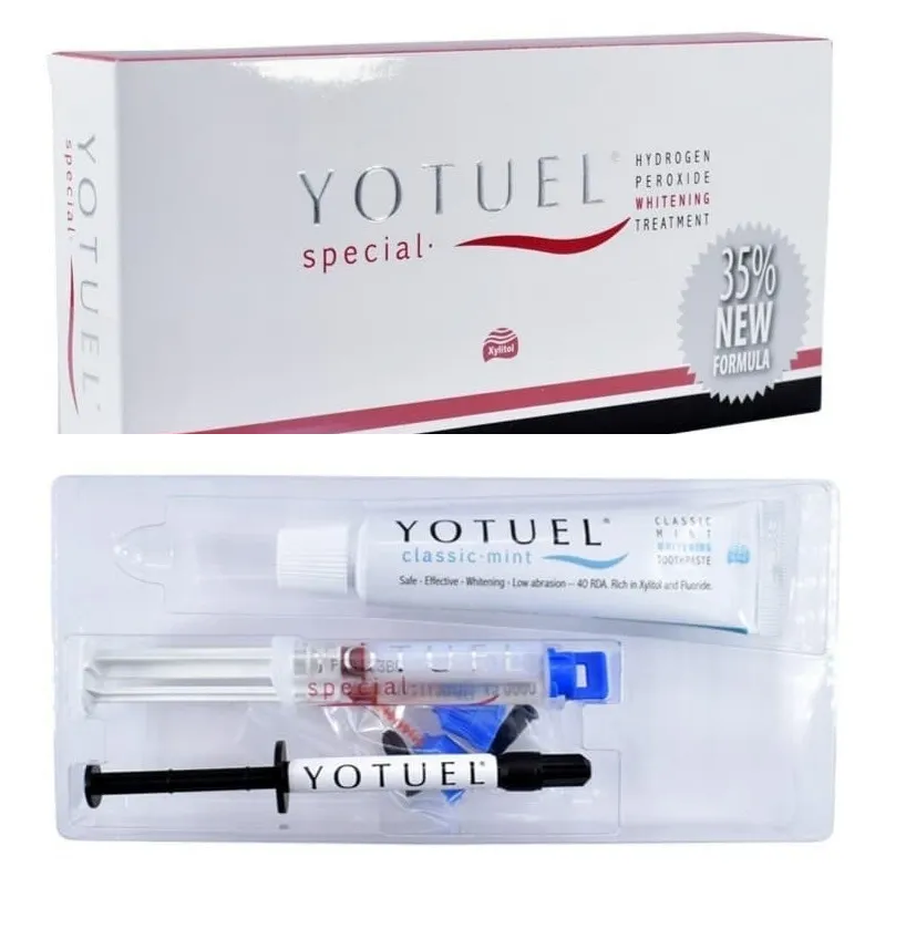 kit Jeringa Blanquemaiento Dental En Kit Yotuel 35%