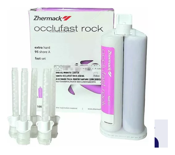 Occlufast Rock Registro mordida Oclusal 1 Cartucho