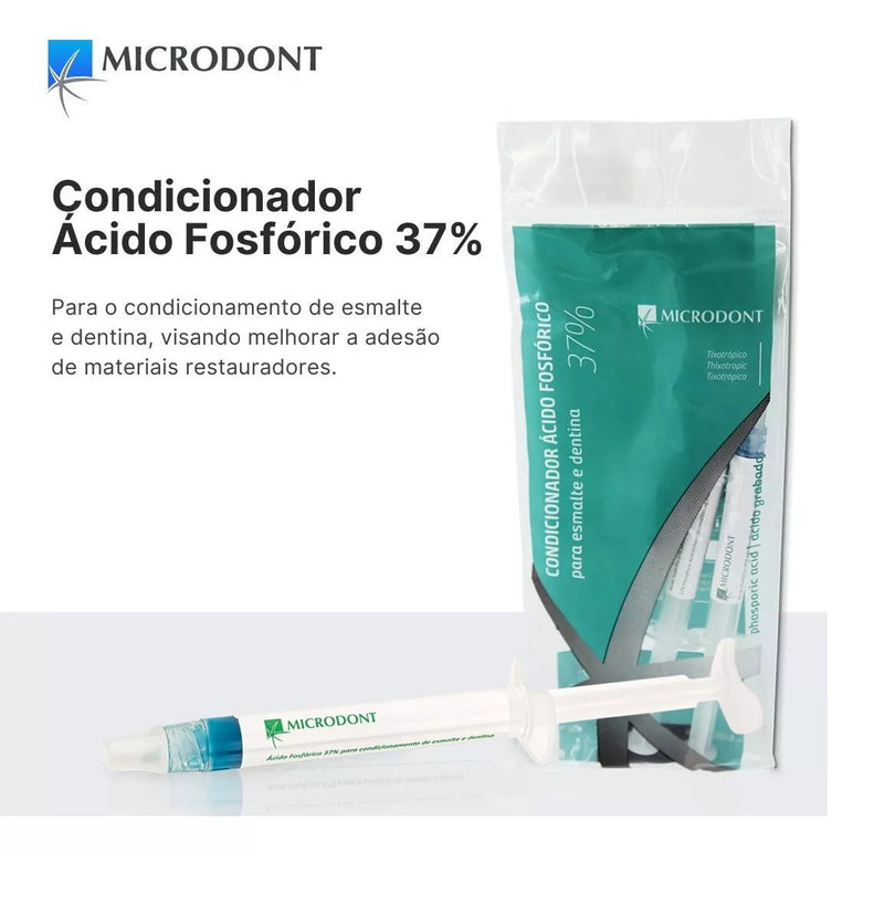 Acido Grabador Microdont Bolsa c/3 piezas