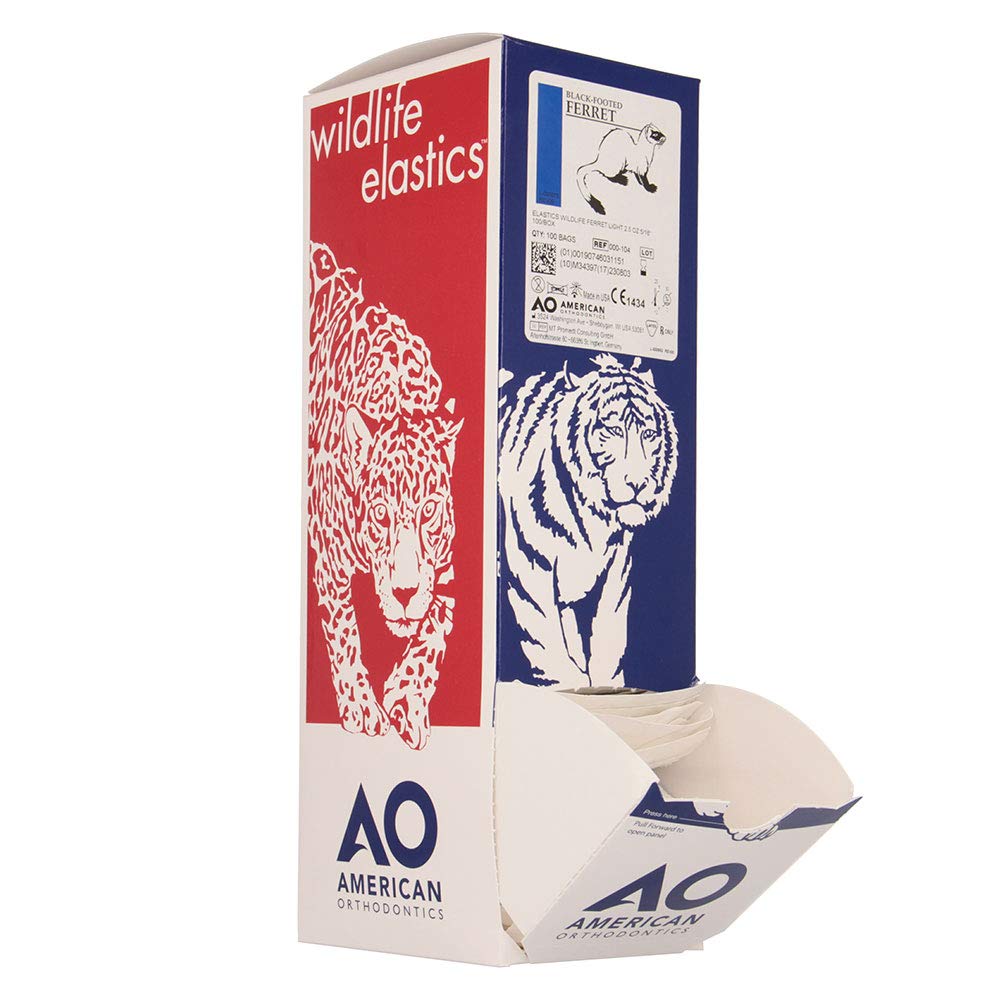 Ligas Ortodónticas American Ortodhontic Ao Caja 100pz