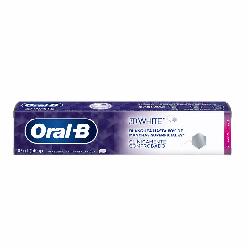 Pasta Dental Oral-B 3DWhite Brilliant 140 G