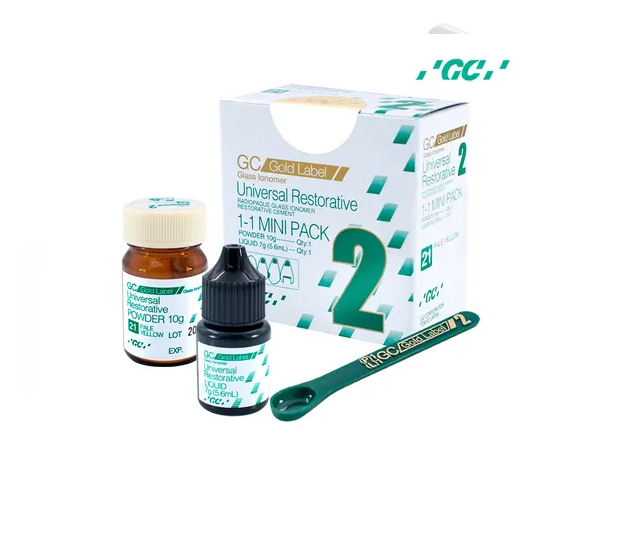 FUJI UNIVERSAL RESTORATIVE MNI PACK VERDE 10G ionomero