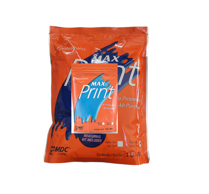 Alginato Max Print Todo Proposito Tipo2