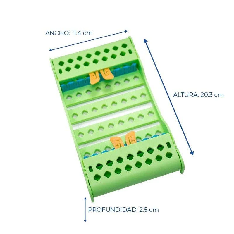 Tienda DDC - Tienda DDC - Cassette Plastico Para Esterilizar 8 Instrumentos | TiendaDDC.com