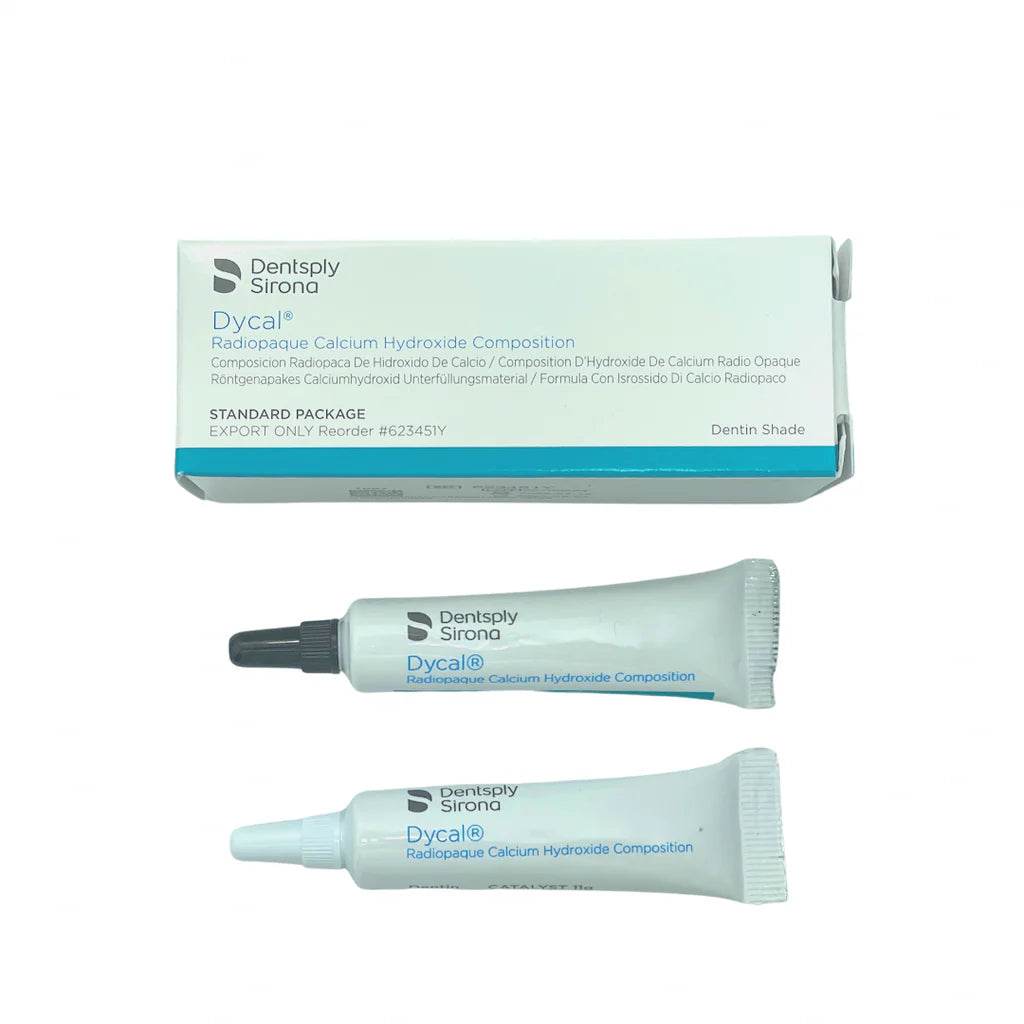 Dycal hidróxido de calcio Dentsply base + catalizador