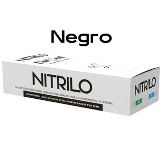 92571923 - UniSeal - GUANTES - Guantes Nitrilo Negro 1000pz Caja Master con 10jr. | TiendaDDC.com