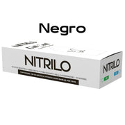 Guante Nitrilo Negro 100 pzas Uniseal