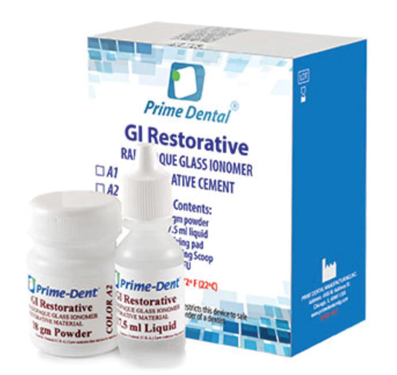 GI RESTORATIVE Ionomero Tipo 1 A2 Prime Dent