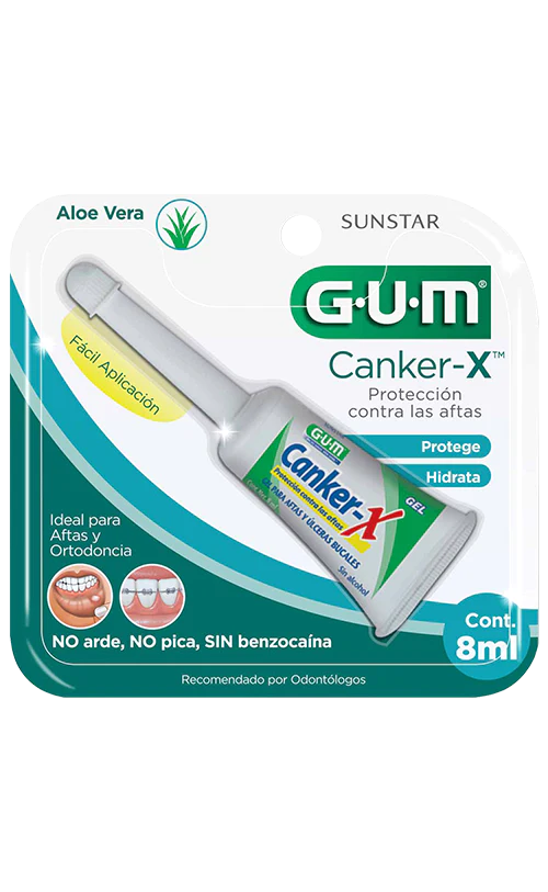 Gel Bucal Gum P/Aftas Canker-X x 8ml