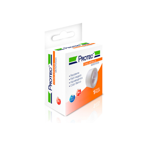 Tienda DDC - PROTEC - CLINICA - Cinta Adhesiva Microporosa 2.5cm X 5m Libre De Latex | TiendaDDC.com