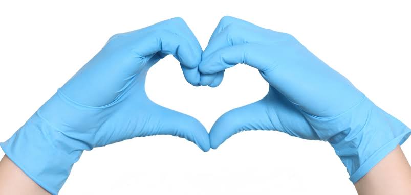 Tienda DDC - AMBIDERM - GUANTES - Guante Nitrilo Estéril ambiderm bolsas individuales azul 50 pares | TiendaDDC.com