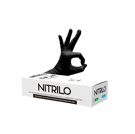 GUANTE DE NITRILO 100pz UniSeal