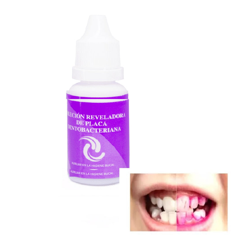 Solución Reveladora De Placa Dental 10Ml Viarden