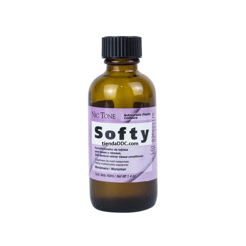 Softy Solo Liquido Autocurable Acondicionador Tejidos 40ml