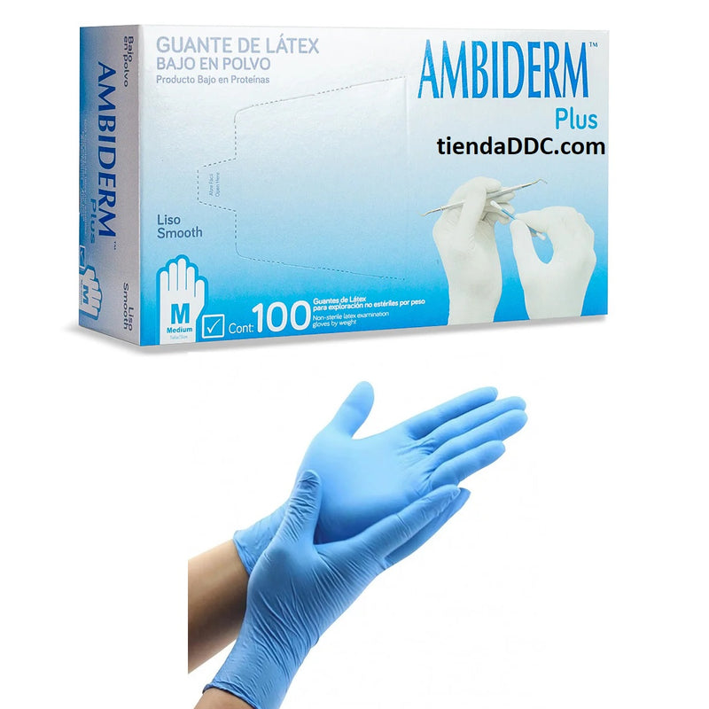 GUANTE DE LATEX PLUS Ambiderm