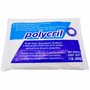 POLYCRIL pulir resina y acrilico 454GR