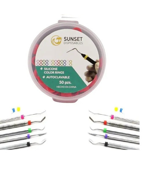 Tienda DDC - Deposito Dental Cadereyta - Anillo Goma Identificar Instrumentos Dental Codificadora Autoclavle | TiendaDDC.com