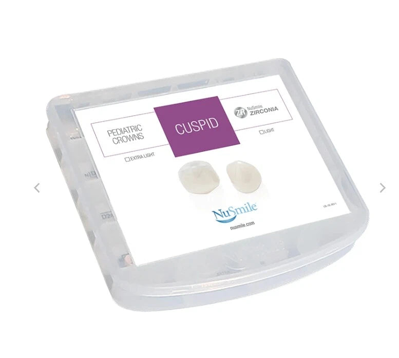 97793043 - NuSmile - ODONTOPEDIATRIA - Coronas Zirconia NuSmile Canino Infantil | TiendaDDC.com