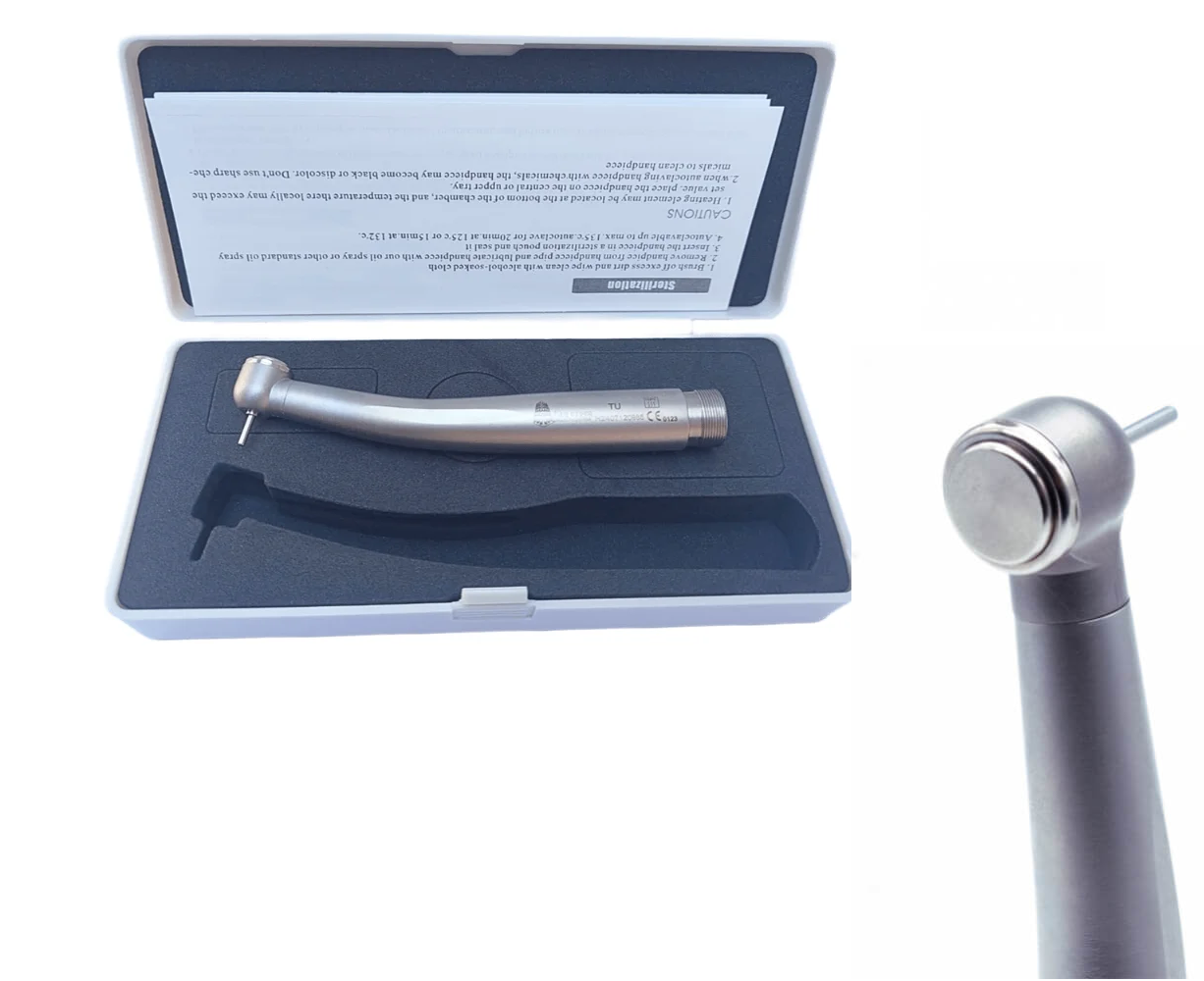 Pieza De Mano Alta Velocidad Con Push Boton Dental Anelsam