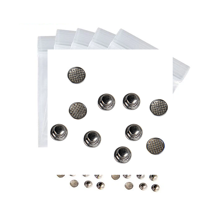 Botón lingual dental base redonda