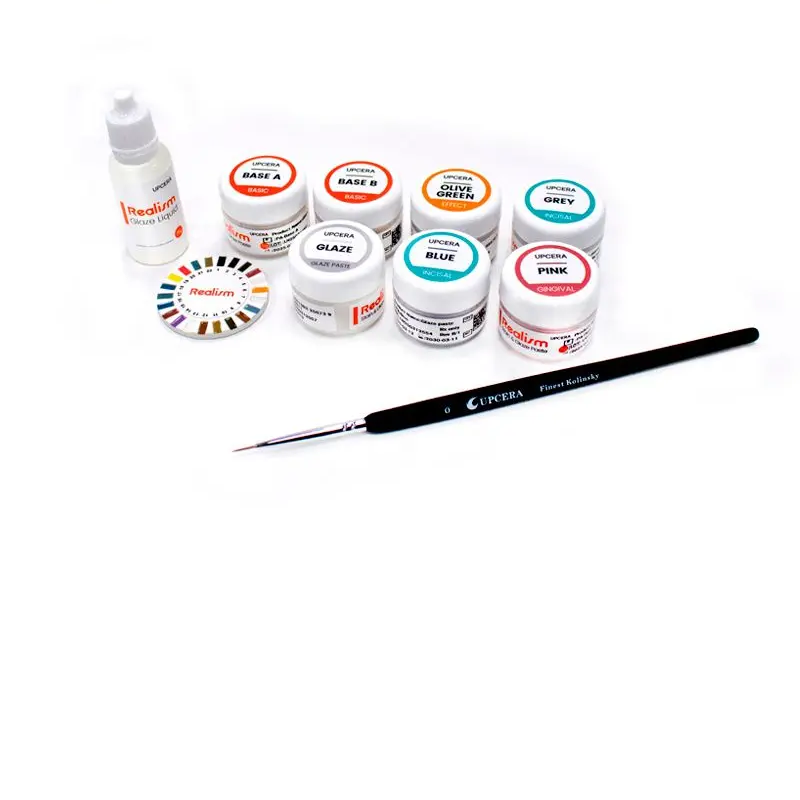 Tienda DDC - Tienda DDC - LAB - Kit Basic Stain y Glaze Paste Para Porcelana 7 Tonos | TiendaDDC.com
