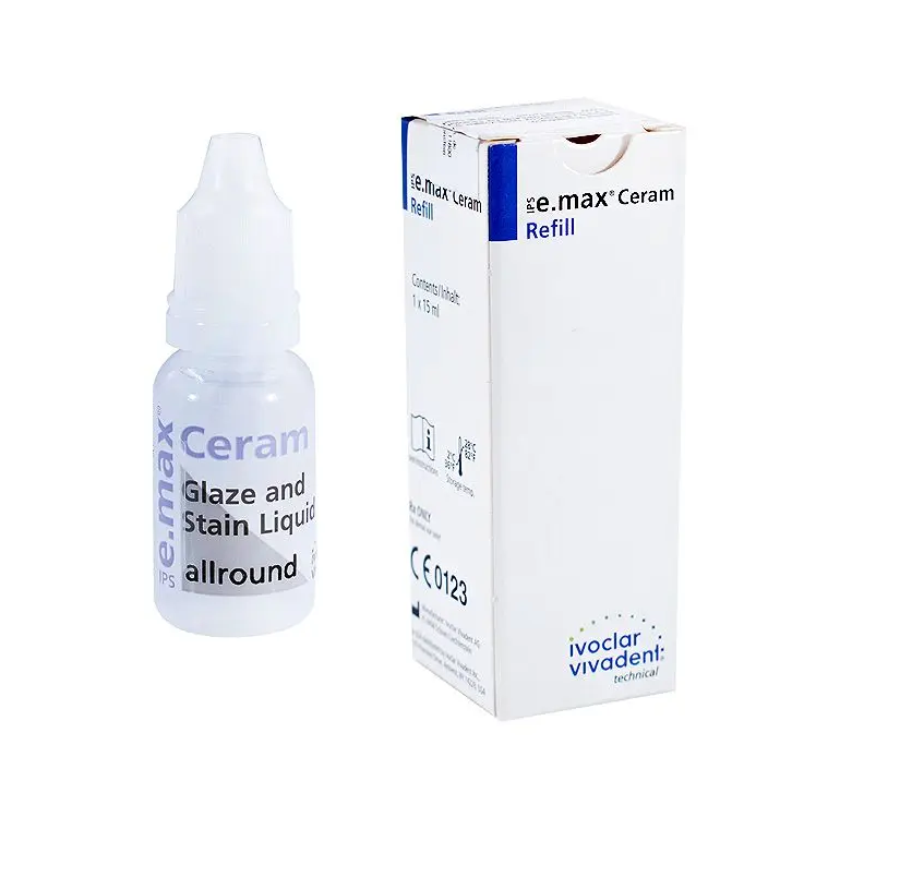 Tienda DDC - IVOCLAR - LAB - Glaze Stain liquid Allround Ips Emax Ceram 15ml | TiendaDDC.com
