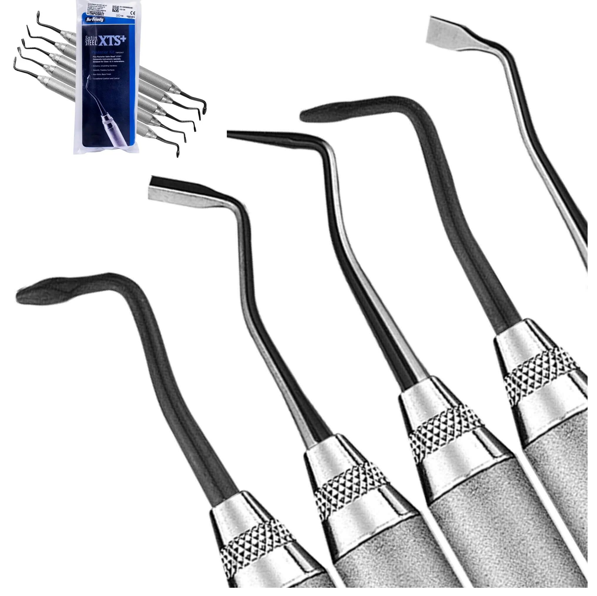 Tienda DDC - HU-FRIEDY - Kit Espátulas Posteriores Xts 5 Pzas Hu Friedy Tnposkit | TiendaDDC.com